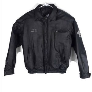 Vtg Hard Rock Cafe Beijing Heavy Duty Jacket - L